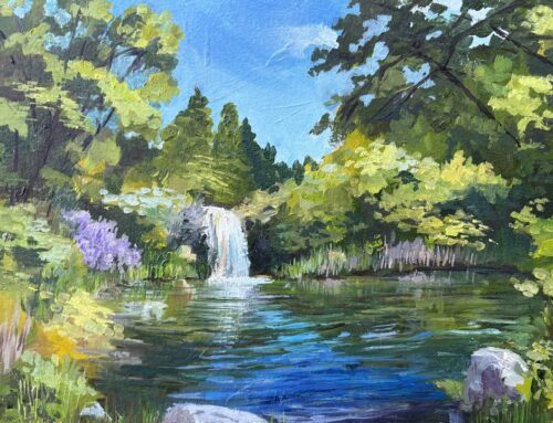 Red Butte Creek Waterfall- Red Butte Garden, Salt Lake City Utah